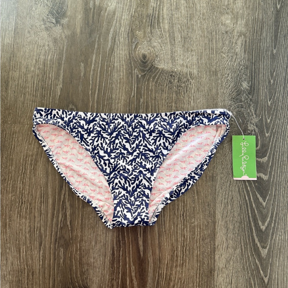 NWT Lilly Pulitzer Bright Navy Bikini Bottoms